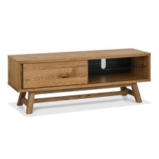 Christopher Rustic Oak Entertainment Unit