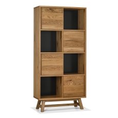 Christopher Rustic Oak Display Cabinet