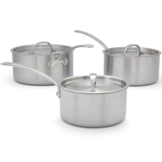 Stellar Eclipse 3 Piece Saucepan Set