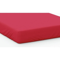 Belledorm 200 Thread Count Fitted Sheet Red 28cm