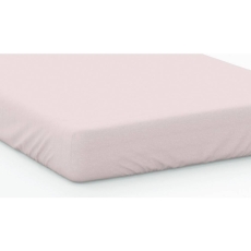 Belledorm 200 Thread Count Fitted Sheet Powder Pink 28cm