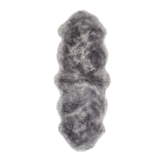 Sheepskin Double Grey Rug