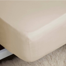 Belledorm 400 Thread Count Fitted Sheet Cream