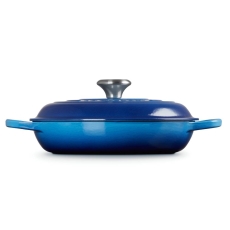 Le Creuset Cast Iron Shallow Casserole Dish Azure