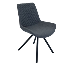 Silver Dining Chair Shadow Grey
