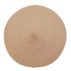 Walton & Co Circular Ribbed Placemat Spice