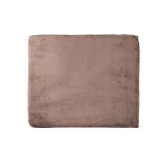 Cosy Soft Fleece Throw Coffee 150cm x 200cm