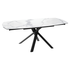 Kheops Extending Dining Table 130-190cm Matt Marble