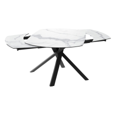 Kheops Extending Dining Table 130-190cm Matt Marble