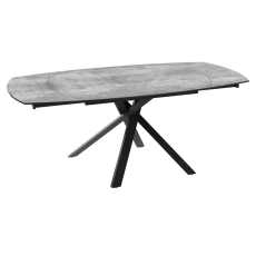 Kheops Extending Dining Table 130-190cm Silver