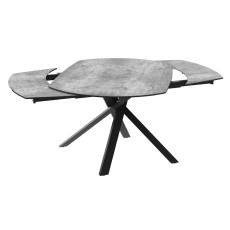 Kheops Extending Dining Table 130-190cm Silver