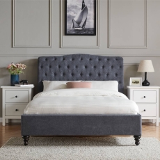 Rushbrooke Bed Frame Dark Grey