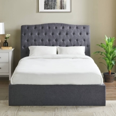 Rushbrooke Ottoman Bed Frame Dark Grey