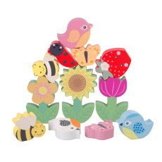 Orange Tree Toys Stacking Spring Garden FSC