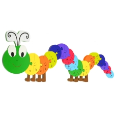 Orange Tree Toys Caterpillar Alphabet Puzzle
