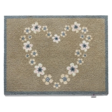 Nature Heart Door Mat 0.65 X 0.85M