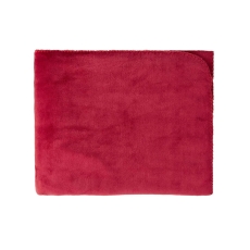 Cosy Soft Fleece Throw Scarlet 150cm x 200cm