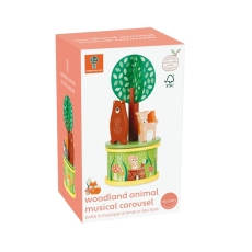 Orange Tree Toys Woodland Musical Carousel
