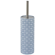 Mosaica Sky Blue Toilet Brush & Holder