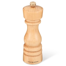 London 130mm Natural Beech Pepper Mill
