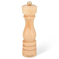 London 220mm Natural Beech Pepper Mill