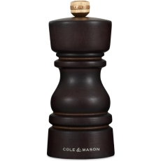 London 130mm Chocolate Wood Salt Mill