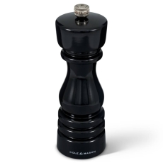London 180mm Black Gloss Pepper Mill