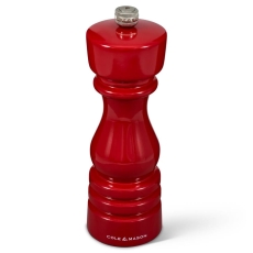 London 180mm Red Gloss Pepper Mill