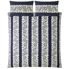 Orla Kiely Sycamore Stripe Duvet Set Space Blue