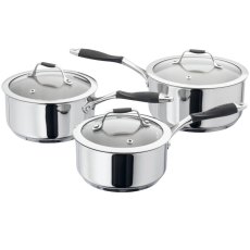 Stellar James Martin 3 Piece Saucepan Set
