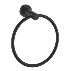 Modernity Black Towel Ring