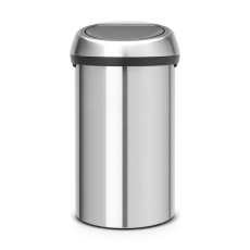Brabantia Touch Bin 60L Matt Steel Fingerprint Proof