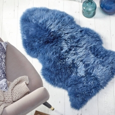 Sheepskin Navy Rug