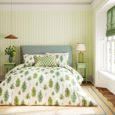 Sanderson Fernery Cover Set Green