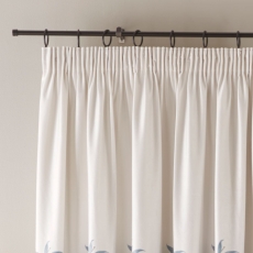 Willow Bough Pencil Headed Curtains Mineral