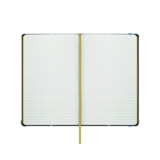 Orla Kiely Small Linear Stem Notebook in Slate