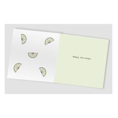 Martini Glass - Birthday Card