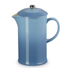 Le Creuset 1L Cafetiere With Metal Press Chambray