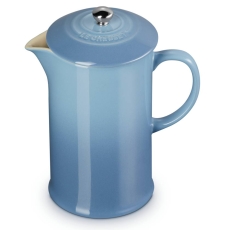 Le Creuset 1L Cafetiere With Metal Press Chambray