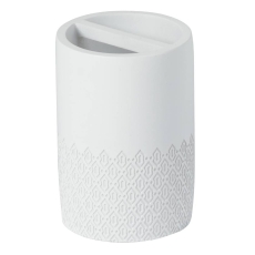 Showerdrape Chantilly White Toothbrush Holder