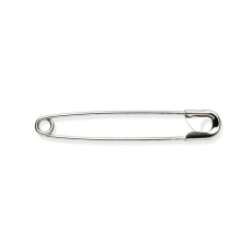 Safety Pins Silver 50mm