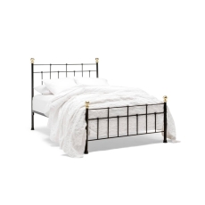 Wrought Iron & Brass Bed Co. Isaac Iron Bed Frame