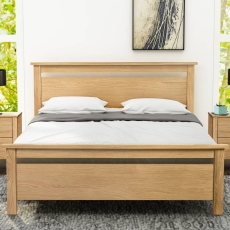 Neo Oak Bed Frame