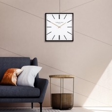Thomas Kent Garrick Wall Clock White 24"