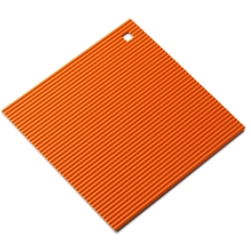 Zeal Square Trivet Orange (22cm) Silicone Neon
