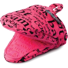 Zeal Hot Grab Hot Pink Print Fabric/Silicone
