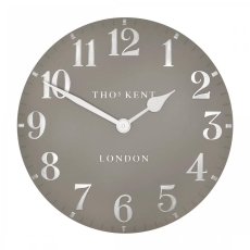 Thomas Kent 20" Arabic Wall Clock Cool Mink