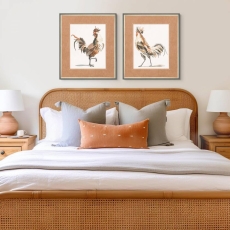 Feathered Finesse Framed Print