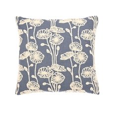 Walton & Co Papaver 43cm Cushion Blue