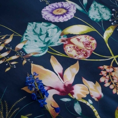 Harlequin Quintessence Floral Single Duvet Cover Navy
